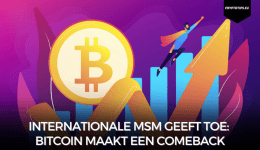 Internationale MSM geeft toe: Bitcoin maakt een comeback