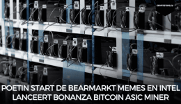 Poetin start de bearmarkt memes en Intel lanceert Bonanza Bitcoin ASIC miner