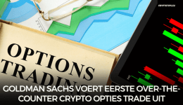 Goldman Sachs voert eerste over-the-counter crypto opties trade uit