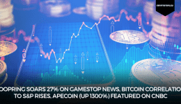 Loopring Soars 27% On GameStop News, Bitcoin Correlation To S&P Rises, ApeCoin (Up 1300%) Featured On CNBC