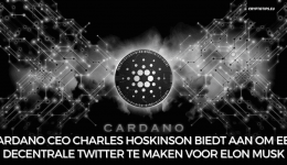 Cardano CEO Charles Hoskinson biedt aan om een decentrale Twitter te maken voor Elon Musk