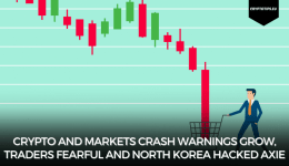 Crypto And Markets Crash Warnings Grow, Traders Fearful And North Korea Hacked Axie