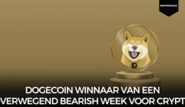 Dogecoin winnaar van een overwegend bearish week voor crypto