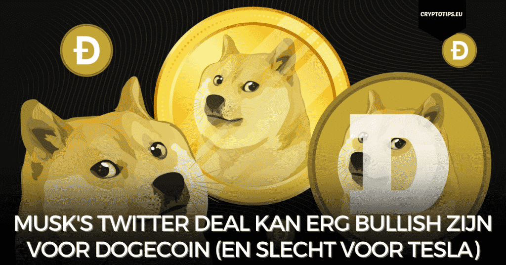 Musk's Twitter deal kan erg bullish zijn voor Dogecoin (en slecht voor Tesla)