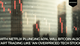 With Netflix Plunging 40%, Will Bitcoin Also Start Trading Like “An Overpriced Tech Stock”?