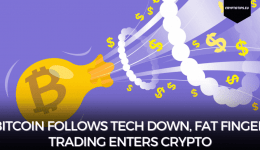 Bitcoin Follows Tech Down, Fat Finger Trading Enters Crypto