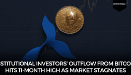 Institutional Investors’ Outflow from Bitcoin Hits 11-Month High as Market Stagnates