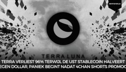 Terra verliest 96% terwijl de UST stablecoin halveert tegen dollar, paniek begint nadat 4Chan shorts promoot