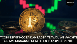 Bitcoin eerst hoger dan lager terwijl we wachten op Amerikaanse inflatie en Europese rente