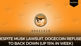 Despite Musk Lawsuit, Dogecoin Refuses To Back Down (Up 15% In Week)