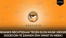 Ondanks rechtszaak tegen Elon Musk weigert Dogecoin te zakken (15% winst in week)