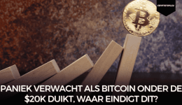 Paniek verwacht als Bitcoin onder de $20k duikt, waar eindigt dit?