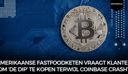 Amerikaanse fastfoodketen vraagt klanten om ‘de dip’ te kopen terwijl Coinbase crasht