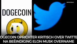 Dogecoin oprichter kritisch over Twitter na beëindiging Elon Musk overname