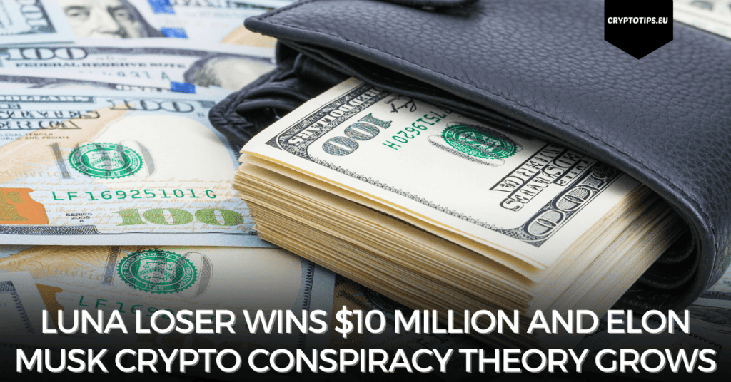 Luna Loser Wins $10 Million And Elon Musk Crypto Conspiracy Theory Grows