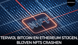 Terwijl Bitcoin en Ethereum stijgen, blijven NFTs crashen