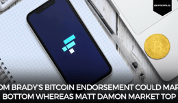 Tom Brady’s Bitcoin Endorsement Could Mark Bottom Whereas Matt Damon Market Top