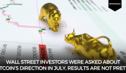 Wall Street Investors Were Asked About Bitcoin’s Direction In July, Results Are Not Pretty