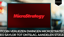 Bitcoin verliezen dwingen Microstrategy CEO Saylor tot ontslag, aandelen stijgen