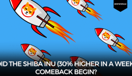 Did the Shiba Inu (30% higher in a week) comeback begin?