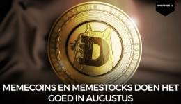 Memecoins en memestocks doen het goed in augustus