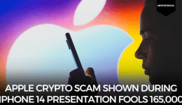 Apple Crypto Scam Shown During iPhone 14 Presentation Fools 165,000