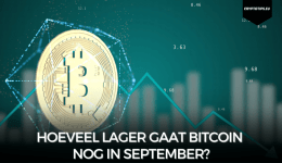 Hoeveel lager gaat Bitcoin nog in september?