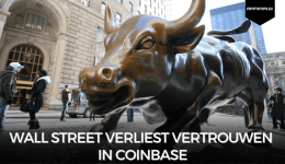 Wall Street verliest vertrouwen in Coinbase