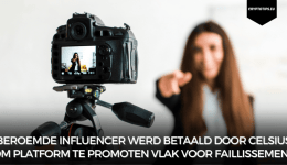 Beroemde influencer werd betaald door Celsius om platform te promoten vlak voor faillissement