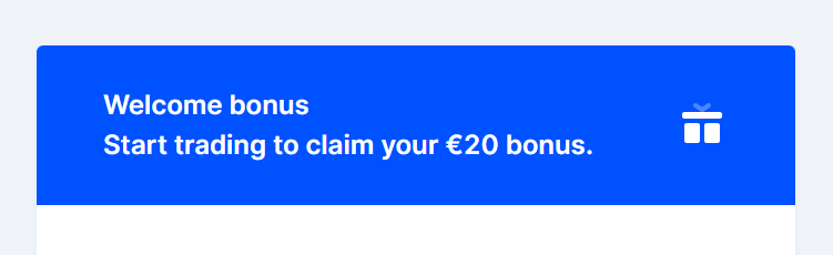 Bitvavo welkomstbonus