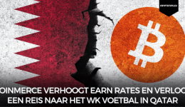 Coinmerce verhoogt Earn rates en verloot een reis naar het WK Voetbal in Qatar