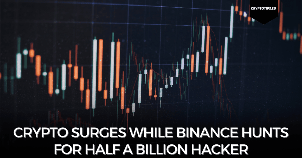 Crypto Surges While Binance Hunts For Half A Billion Hacker