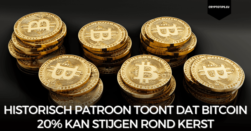 Historisch patroon toont dat Bitcoin 20% kan stijgen rond kerst