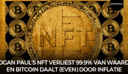 Logan Paul’s NFT verliest 99.9% van waarde en Bitcoin daalt (even) door inflatie