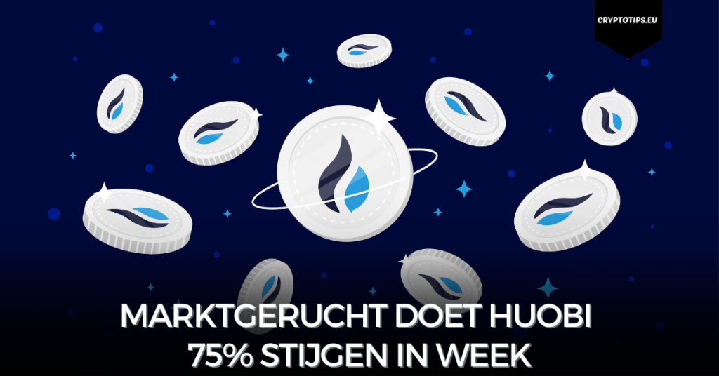 Marktgerucht doet Huobi 75% stijgen in week