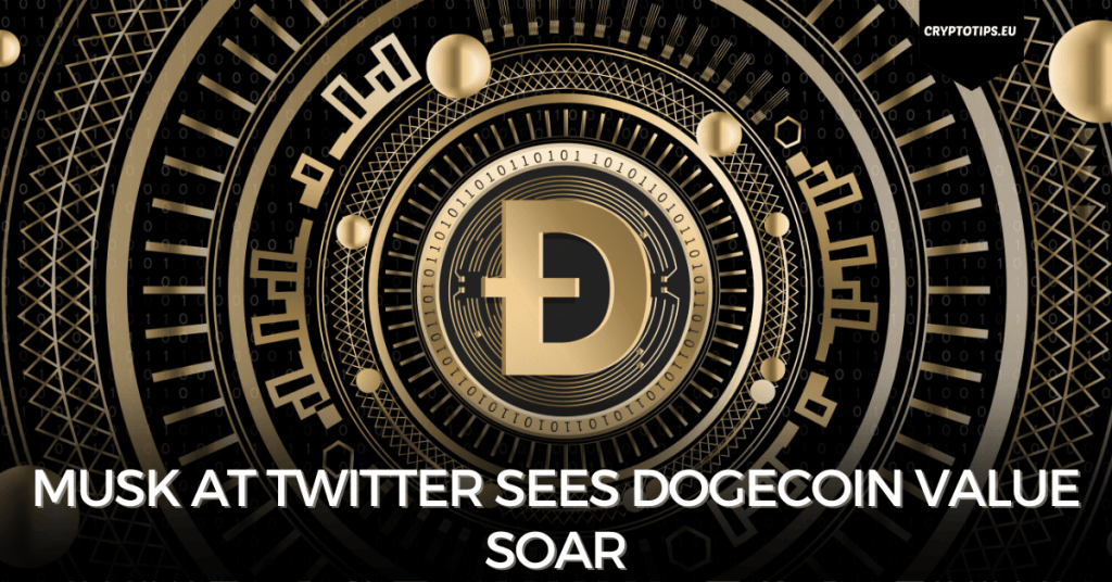 Musk At Twitter Sees Dogecoin Value Soar