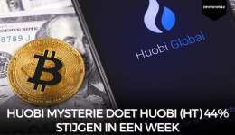 Huobi mysterie doet Huobi (HT) 44% stijgen in een week