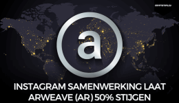 Instagram samenwerking laat Arweave (AR) 50% stijgen