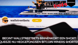 Begint Wallstreetbets binnenkort een short squeeze nu hedgefondsen bitcoin miners shorten?