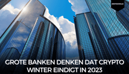 Grote banken denken dat crypto winter eindigt in 2023