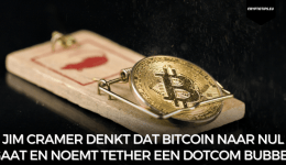 Jim Cramer denkt dat Bitcoin naar nul gaat en noemt Tether een DotCom bubbel