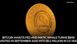 Bitcoin awaits Fed and Matic Whale turns $80k invested in September 2020 into $5.2 million in 2.5 years