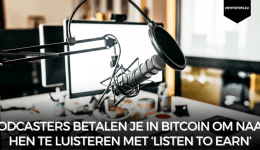 Podcasters betalen je in Bitcoin om naar hen te luisteren met ‘listen to earn’