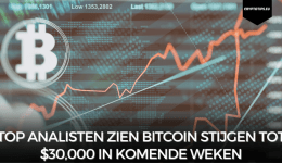 Top analisten zien Bitcoin stijgen tot $30,000 in komende weken