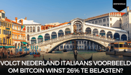 Volgt Nederland Italiaans Voorbeeld Om Bitcoin Winst 26% Te Belasten?