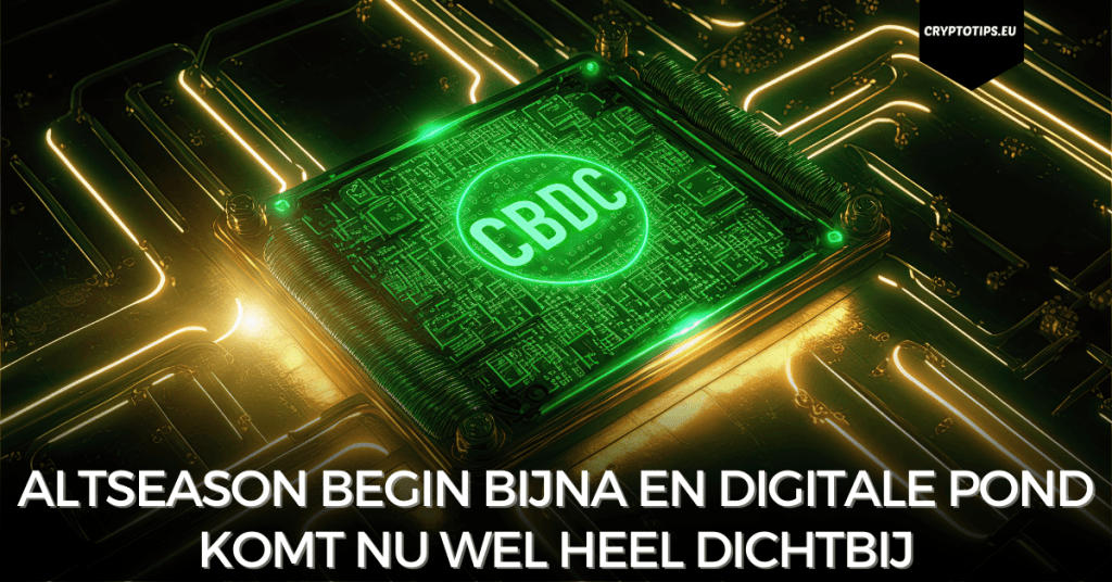 Altseason begin bijna en digitale Pond komt nu wel heel dichtbij