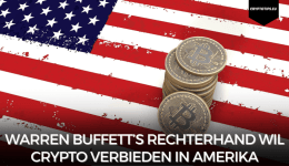 Warren Buffett’s rechterhand wil crypto verbieden in Amerika