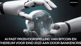 AI past prijsvoorspelling van Bitcoin en Ethereum voor eind 2023 aan door bankencrisis