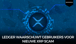 Ledger waarschuwt gebruikers voor nieuwe XRP scam