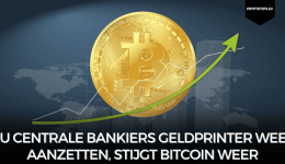 Nu centrale bankiers geldprinter weer aanzetten, stijgt Bitcoin weer